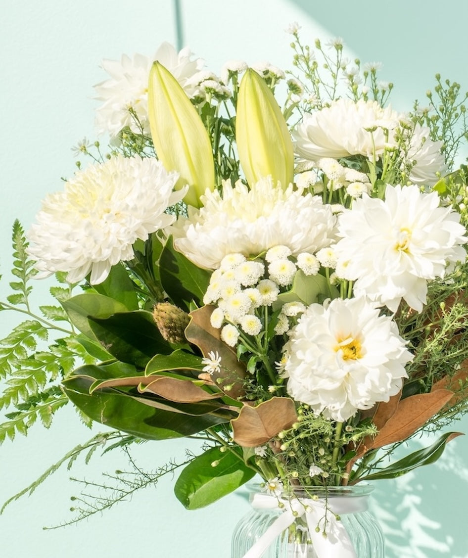 White and Green Bouquet White and Green Bouquet