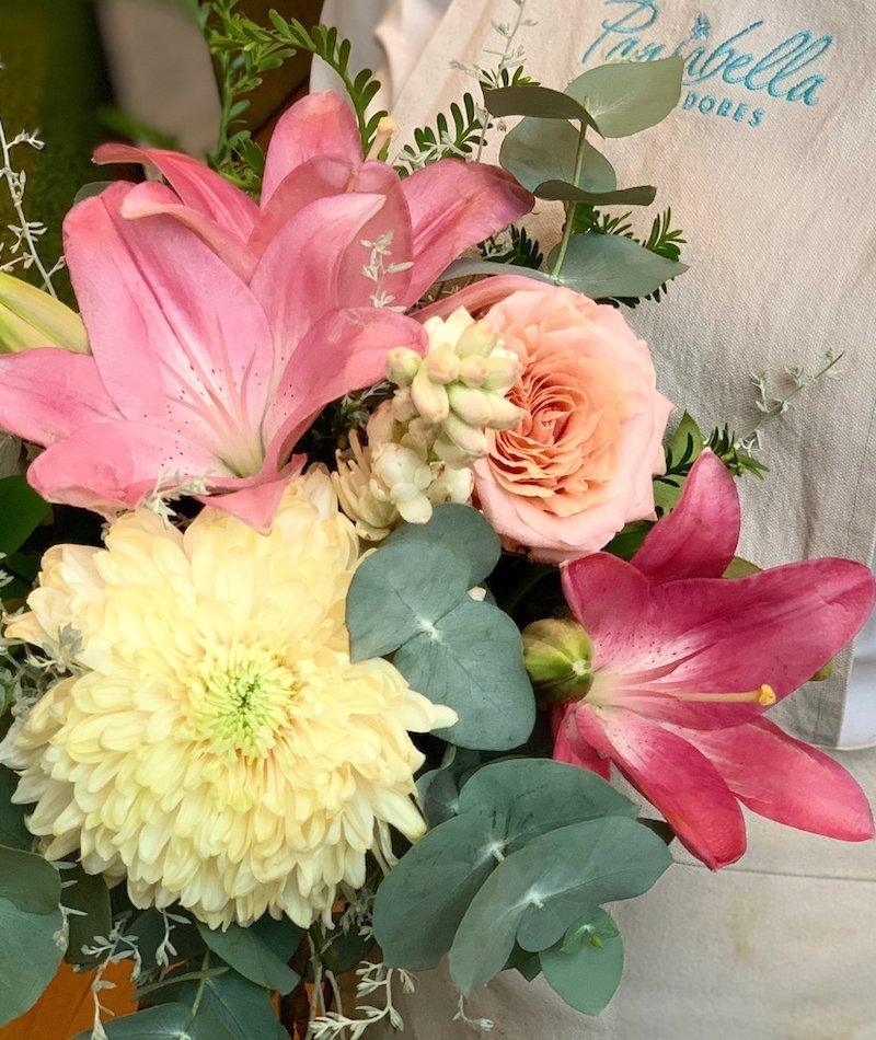 Pastel perfection bouquet - Wild Pansi