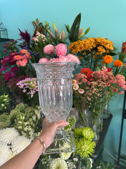 Crystal vase
