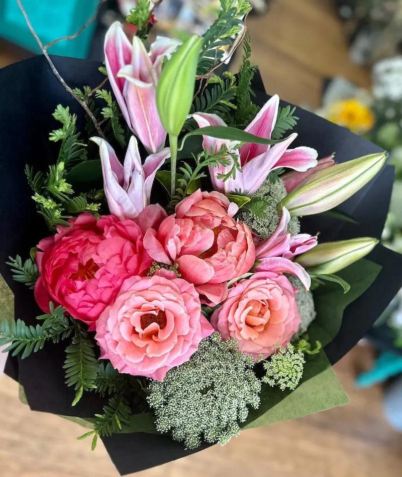 Florist's Choice Flower Bouquet Wild Pansi Coffs Harbour