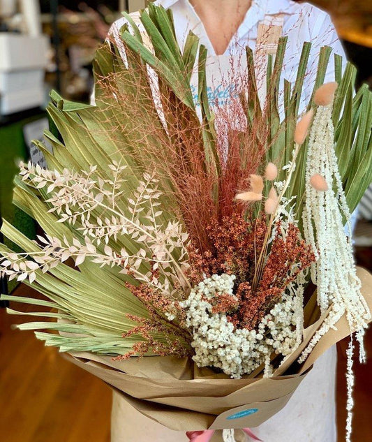 Apricot Husk dried arrangement - Wild Pansi