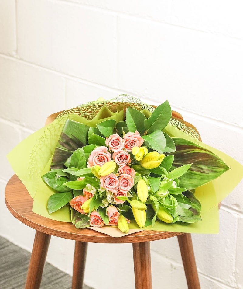 Florist's Choice Flower Bouquet Wild Pansi Coffs Harbour