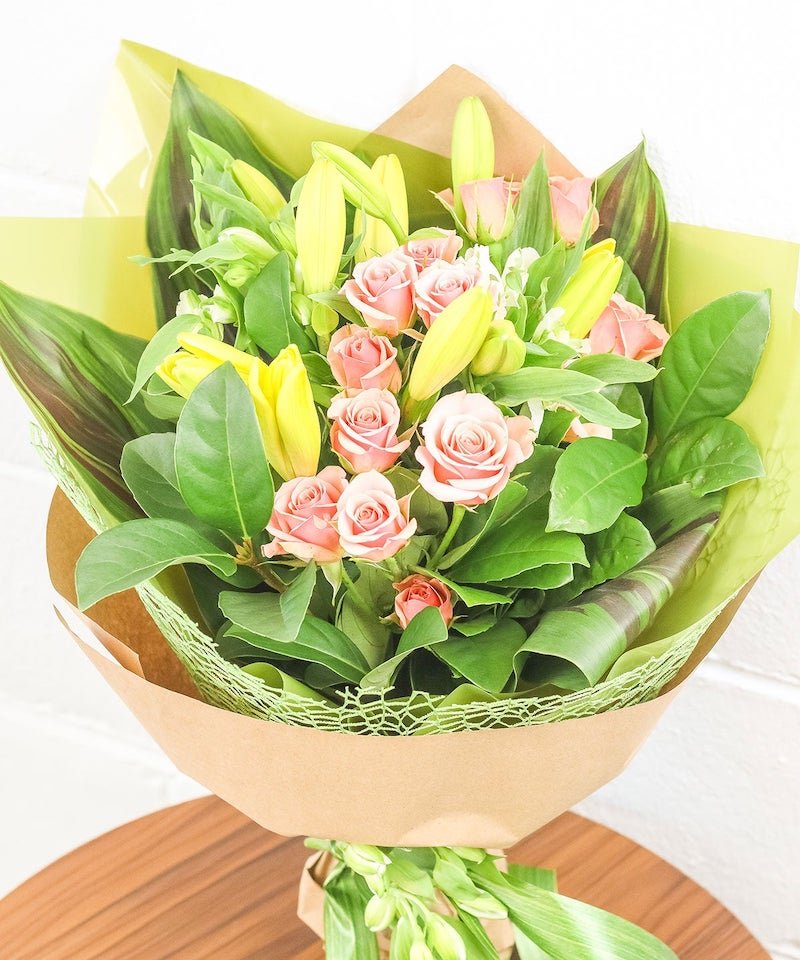 Florist's Choice Flower Bouquet Wild Pansi Coffs Harbour